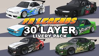 FR Legends Livery Pack 30 Layer [upl. by Ahtabbat]