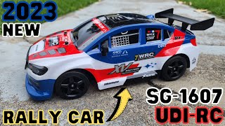 New RC Release UDI RCSG Pinecone Model  SG 1607 Brushed Rally Car  Unboxing amp Overview [upl. by Yentnuoc]