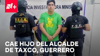 Cae el hijo del alcalde de Taxco por la presunta desaparición de una persona  En Punto [upl. by Atinaj]