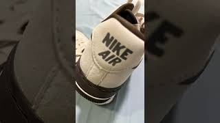 Unboxing my Light Orewood BrownBaroque Brown Womens Nike Air Force 1 ‘07😘 nikeshoes [upl. by Aniroz383]