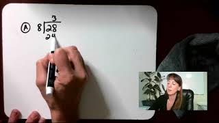 Saxon 76 lesson 026 Writing Division Answers as Mixed Numbers Multiples [upl. by Garlan]