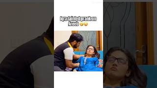 Iqra fainted prank on Areeb 🤣😜 iqrakanwal areebpervaiz sistrology fatimafaisal rabiafaisal [upl. by Leen]