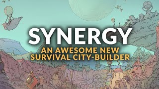 SYNERGY  NEW Survival City Builder  Gameplay Preview Strategy Game 2024 [upl. by Tomasine740]