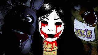 Reaction Compilation  Five Night At Freddys Gmod And Neverending Nightmares [upl. by Aicekal]