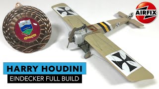 Airfix Fokker Eindecker EII Full Build and Review in 172 scale [upl. by Schluter301]