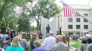 Granite Mountain Hotshots Memorial Dedication LIVE [upl. by Trometer]