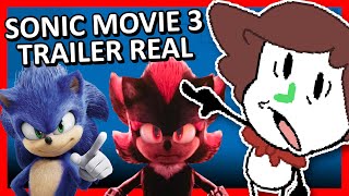 🔴 Blind Sonic Movie 3 Trailer Reaction and Nintendo Direct sure why not [upl. by Cini891]