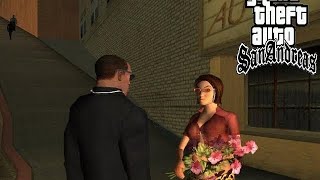 GTA san andreas how to get a girlfriend  GTA san andreas all girlfriends [upl. by Lisette50]