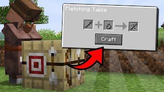 This is why Minecraft should add the fletching table in 120 [upl. by Jaquenetta686]