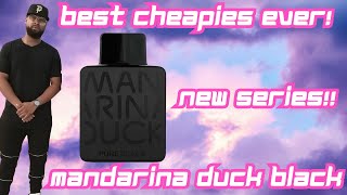 Best Cheapies Ever Featuring Mandarina Duck Black fragrance fragrancereview cologne selectscents [upl. by Cirded]