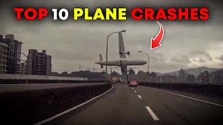 Plane crash  Top 10 Deadliest Plane Crashes in History  Shocking Air Disasters [upl. by Dlorrej]