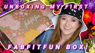 FabFitFun Unboxing Spring 2021 My First Box Add Ons Is It Worth It Trying FabFitFun Subscription [upl. by Aneehsram789]