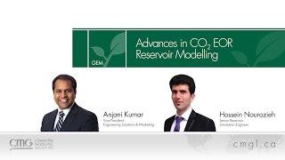 CMG Webinar Advances in CO2 EOR Reservoir Modelling [upl. by Ransell]