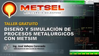 METSIM  Diseño y Simulación de Procesos Metalúrgicos [upl. by Ennire]