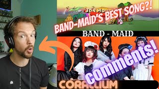 BAND  MAID  Corallium COMMENTS Video [upl. by Carce826]