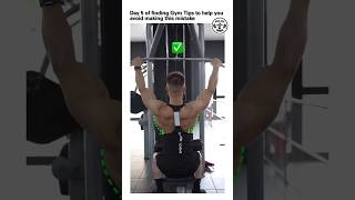 How to do gym exercise correctly best gym exercise to do in the gym viralshort shorts back trend [upl. by Irret]