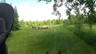 2014 Bromont CCI3 Helmet Cam  Elisa Wallace amp Simply Priceless [upl. by Tterej]