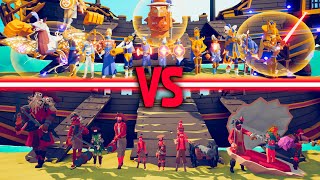 PIRATE TEAM vs CUSTODES TEAM  Totally Accurate Battle Simulator  TABS [upl. by Odom829]