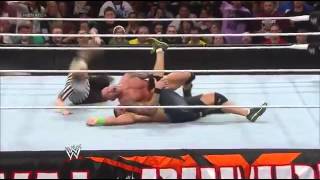 Randy Orton AA to Cena  John Cena RKO to Orton [upl. by Aekan427]