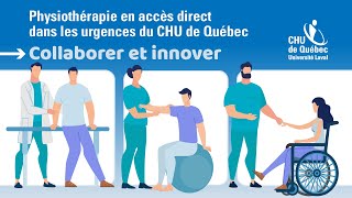 La physiothérapie en accès direct à l’urgence [upl. by Ahsrav]