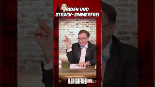 Biden und StrackZimmerfrei 👀😅 shortsfeed funny politik satire shorts medienfuzzi [upl. by Aivatahs]