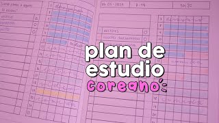 study planner coreano  agenda de 10 minutos imprimibles📒 [upl. by Rases446]