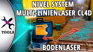 MultiLinienlaser Nivel System CL4D mit Laser für bodennahe Anwendungen [upl. by Annuahs]