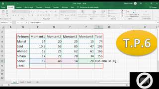 التعليم عن بعد  Free conference call  Référence relative et absolue  TP6  EXCEL 2019 [upl. by Gutow5]