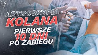 Artroskopia kolana  pierwsze 10 dni po zabiegu Jacek Jaroszewski vlog [upl. by Aikimat908]