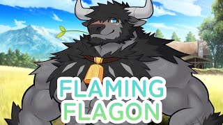 【Flaming Flagon】新キャラの雄牛（マッチョのハグ魔）登場【海外ケモノNSFW】パート１１ [upl. by Sopher]