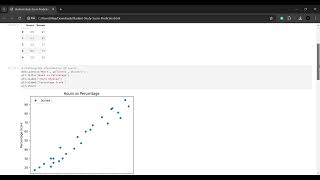 Student Score Prediction  Linear Regression [upl. by Edalb]