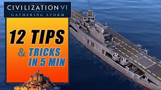 12 Tips amp Tricks in Civ 6  Advanced and Beginner [upl. by Adnoyek128]