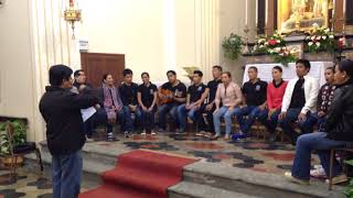 Amor Rehearsal amp Performance  Philippine Madrigal Singers [upl. by Schonfeld]