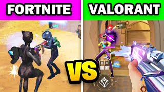 Am I Better in Fortnite or Valorant 👑 [upl. by Reinar689]