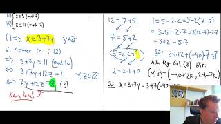 Disk5 Kinesiska restsatsen samt Eulers och Fermats satser Diskret matematik Föreläsning 5 [upl. by Oileduab701]