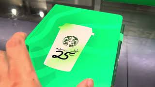 New Starbucks Malaysia 25th Anniversary Exclusive 2024 Planner malaysia starbucks planner 2024 [upl. by Ahsaeit]