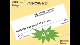 AS Biology Cambridge May June Variant2 970012MJ23 Effective Paper Solving Strategies [upl. by Nele]