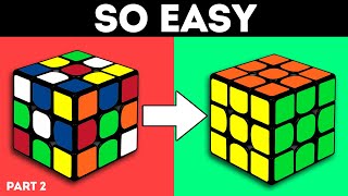 How to solve a Rubik’s cube  The Easiest tutorial  Part 2 [upl. by Rahal]