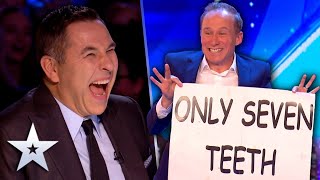 Unforgettable Audition HILARIOUS misheard lyrics with Ben Langley  Britains Got Talent [upl. by Odraode]