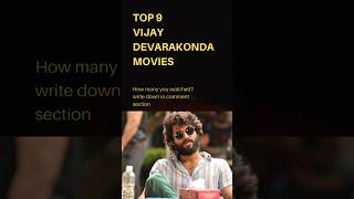 Vijay Devarakonda movies  cinema ki duniya ❤️🔥 vijaydevarakonda shorts [upl. by Oca]