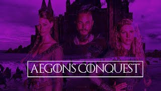 Aegons Conquest  Game Of Thrones preseries trailer  Visenya Aegon Rhaenys Orys [upl. by Nylirehs]