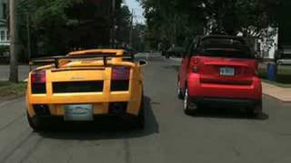 Smart VS Lamborghini [upl. by Ileek]