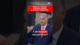 Orban nt wojny na Ukrainie Wszystko zmierza w kierunku przegranej Tak wygląda sytuacja [upl. by Ronna939]