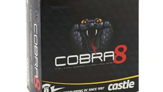 Castle Creations Cobra 8 Esc Overview and Demo ft Corally Asuga [upl. by Sivat190]