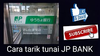 Cara pengambilan tunai di ATM JP BANK [upl. by Dorena956]