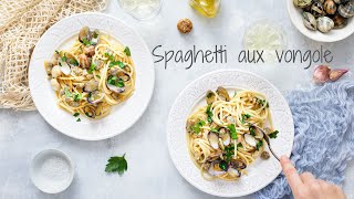 Spaghetti alle vongole la recette mythique italienne [upl. by Laikeze]