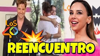 ASÍ FUE el ANSIADO REENCUENTRO entre CHENOA y DAVID BISBAL en los PREMIOS 40 PRINCIPALES [upl. by Hazard]