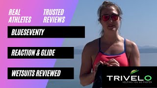 BlueSeventy Glide and Reaction wetsuits tested and compared [upl. by Etnemelc]