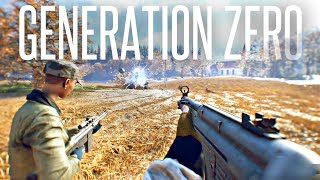 HUNTING WILD ROBOTS  Generation Zero Gameplay [upl. by Hpseoj178]