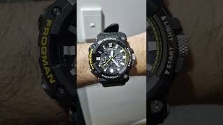 Frogman GWFA1000 lume on wrist watch frogman lume [upl. by Rech147]